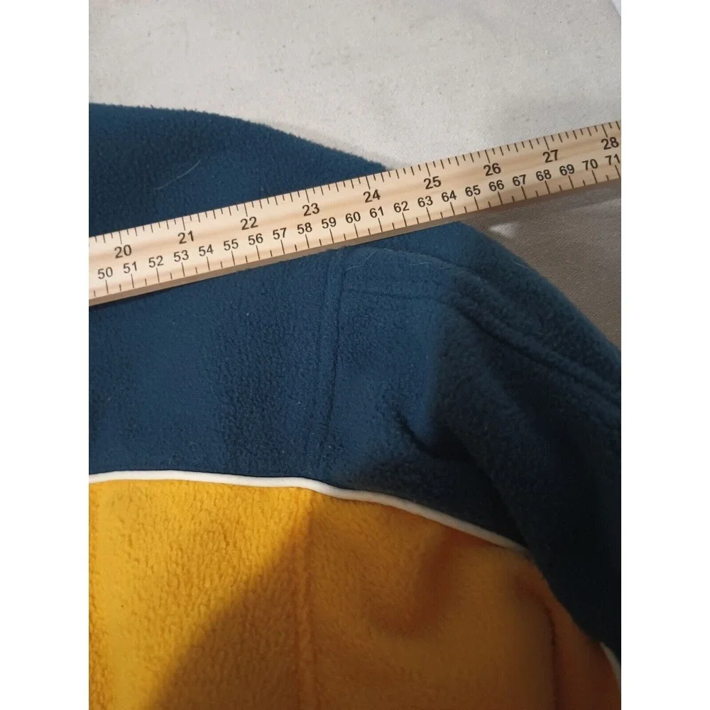Vintage St Louis Blues Hockey Men's Reversible Jacket Blue‎ & Gold Size XL